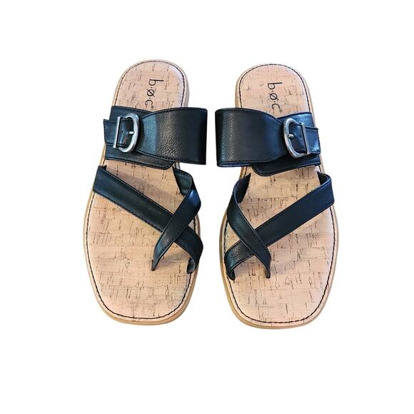b.o.c. By Born Women’s Kelsee Comfort Flat Sandals Size 8 - Picture 1 of 8